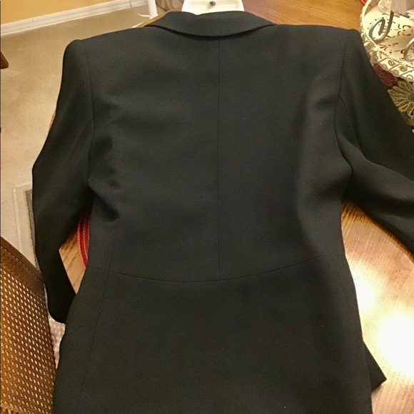 Kasper blazer ASL 8P blazer black lined beautiful coat🍂versatile piece.F - Picture 3 of 14